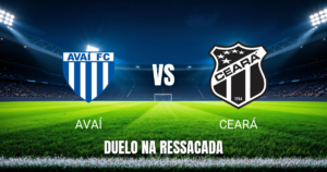 Onde assistir Avaí x Ceará: Palpite e transmissão 03/10/2026