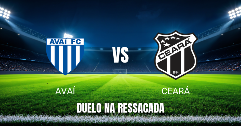 Onde assistir Avaí x Ceará: Palpite e transmissão 03/10/2026