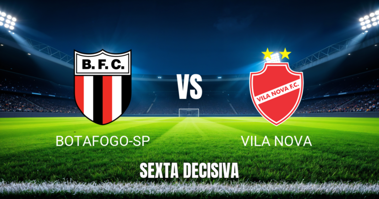 Onde assistir Botafogo-SP x Vila Nova: Palpite e jogo 03/10/2026
