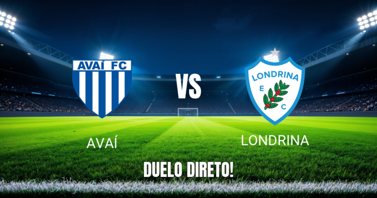 Onde assistir Avaí x Londrina: Palpite e análise - 07/10/2026
