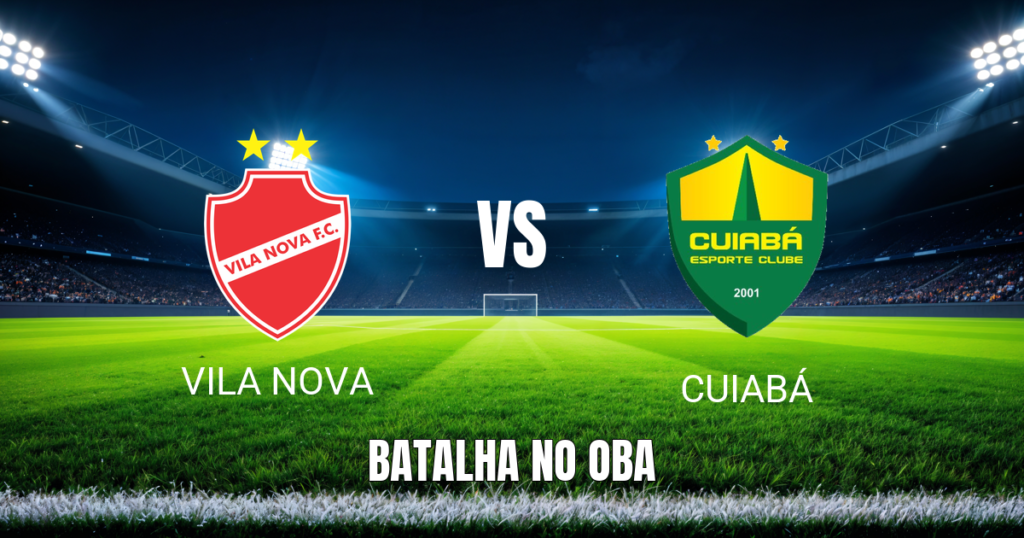 Onde assistir Vila Nova x Cuiabá: Palpite e análise 07/10/2026