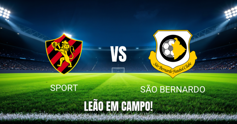 Onde assistir Sport x São Bernardo: Palpite e análise 06/10/2026