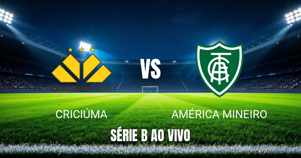 Onde assistir Criciúma x América-MG, Palpite e Data 12/10/2026