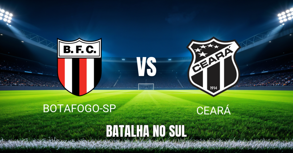 Onde assistir Botafogo-SP x Ceará: Palpite, Série B 12/10/2026