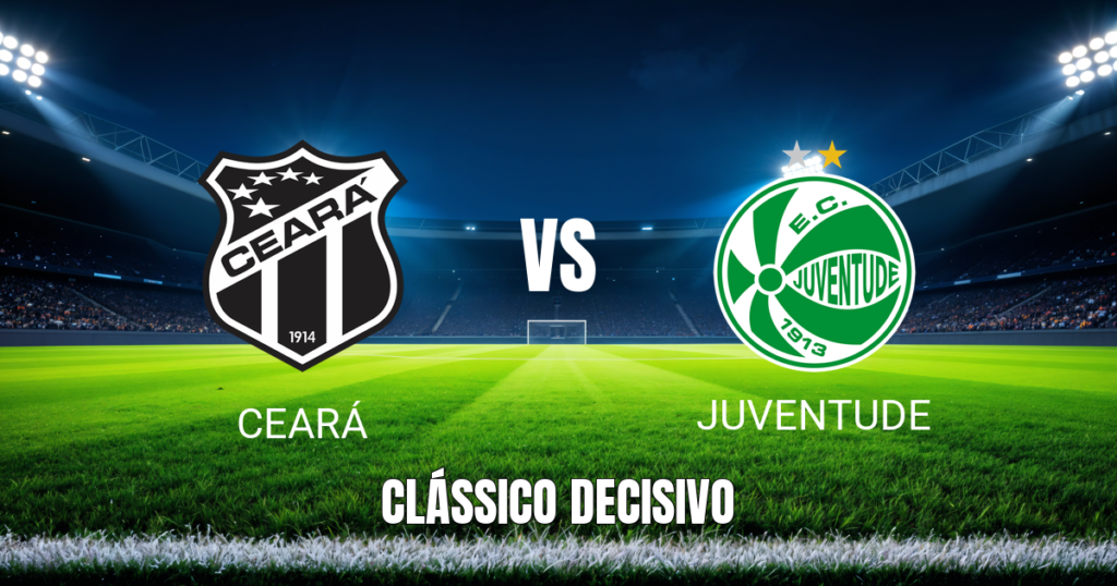 Onde assistir Ceará x Juventude: Palpite e Análise 17/10/2026