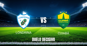 Onde assistir Londrina x Cuiabá: Palpite e análise 20/10/2026