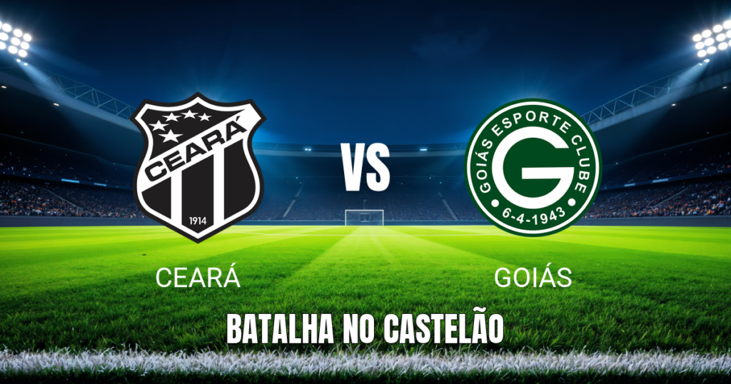 Onde assistir Ceará x Goiás: Palpite e transmissão 27/10/2026