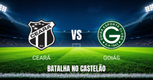 Onde assistir Ceará x Goiás: Palpite e transmissão 27/10/2026