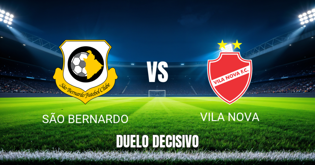 Onde assistir São Bernardo x Vila Nova: Palpite e Data 24/10/2026