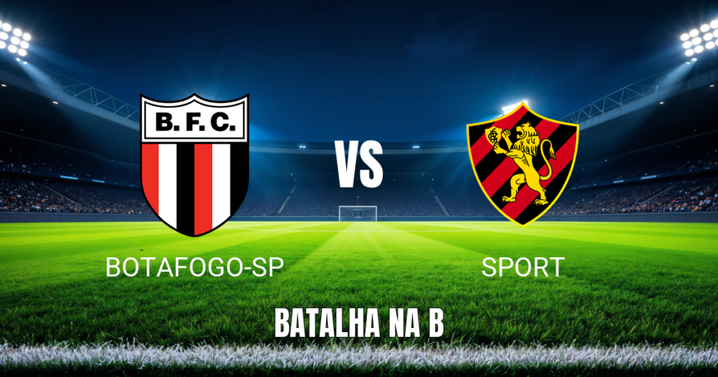 Onde assistir Botafogo-SP x Sport: Palpite e análise 31/10/2026