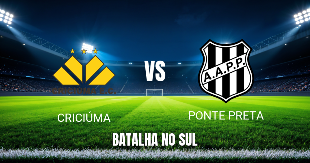 Onde assistir Criciúma x Ponte Preta: Palpite e análise 30/10/2026