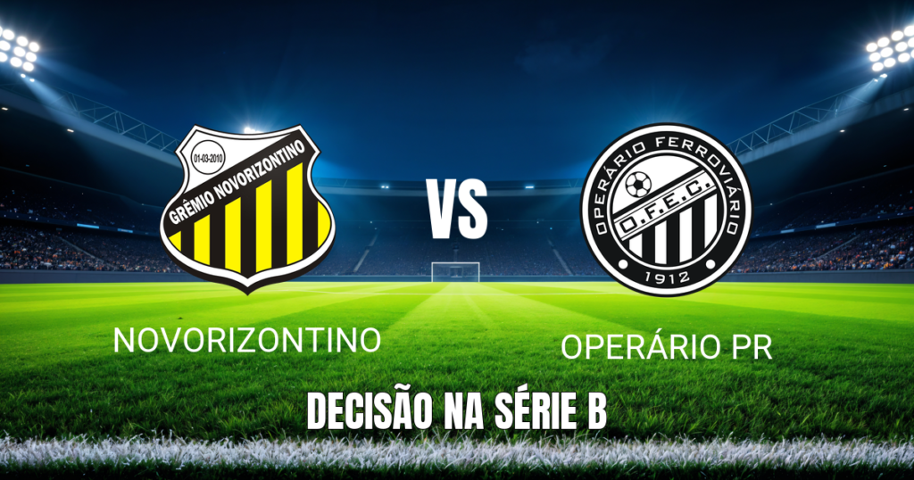 Onde assistir Novorizontino x Operário PR: Palpite 01/11/2026