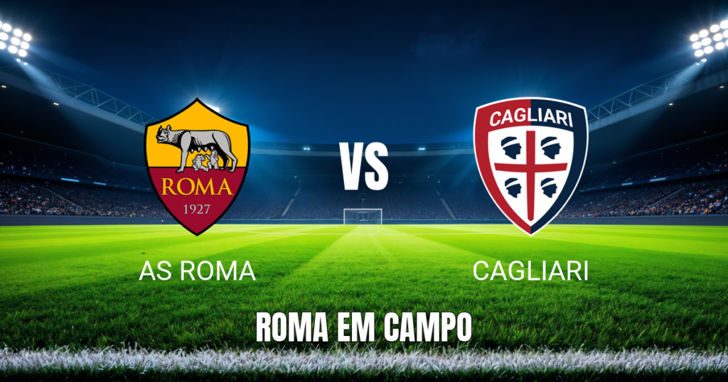 Onde assistir AS Roma x Cagliari: Palpite e análise 27/10/2026