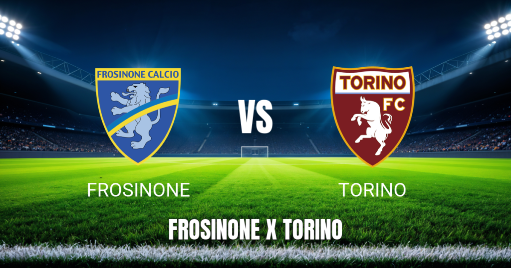 Onde assistir Frosinone x Torino: Palpite e análise 01/11/2026