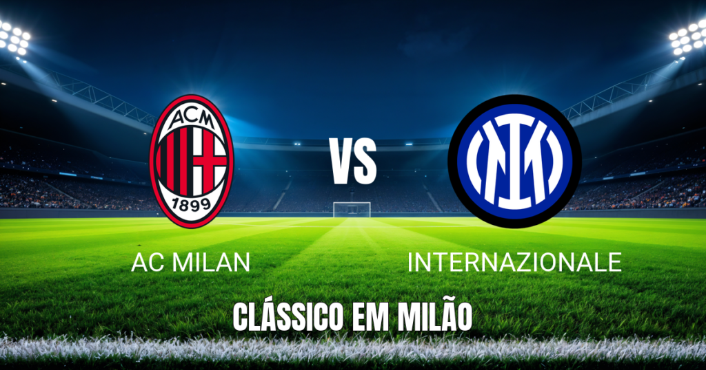 Onde assistir AC Milan x Internazionale: Palpite e análise 31/10/2026