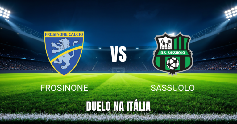 Onde assistir Frosinone x Sassuolo: Palpite Serie A 16/10/2026