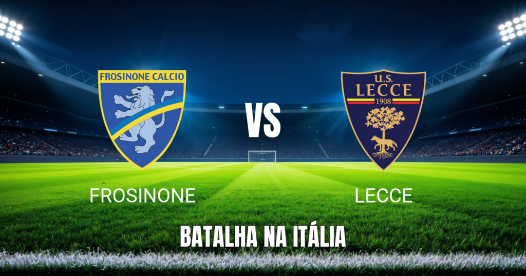 Onde assistir Frosinone x Lecce: Palpite Serie A - 29/10/2026