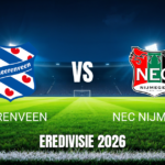 Onde assistir Heerenveen x NEC Nijmegen: Palpite 31/10/2026
