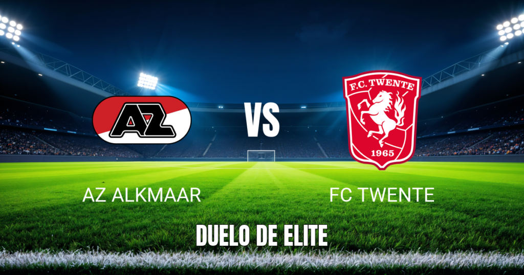 Onde assistir AZ Alkmaar x FC Twente: Palpite e Data 25/10/2026