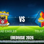 Onde assistir Go Ahead Eagles x Telstar: Palpite e análise 23/10/2026