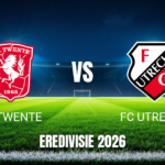 Onde assistir FC Twente x FC Utrecht: Palpite e Data 18/10/2026