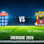 Onde assistir, palpite e escalações: PEC Zwolle x Go Ahead Eagles 18/10/2026