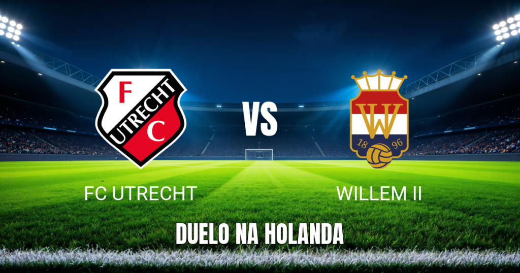 Onde assistir FC Utrecht x Willem II: Palpite e análise 11/10/2026