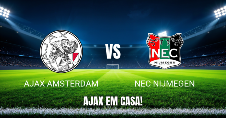 Onde assistir Ajax x NEC Nijmegen: Palpite e análise 10/10/2026