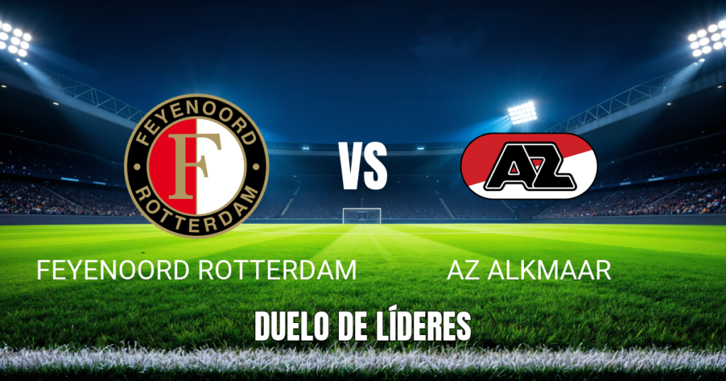Onde assistir Feyenoord x AZ Alkmaar: Palpite e odds 10/10/2026