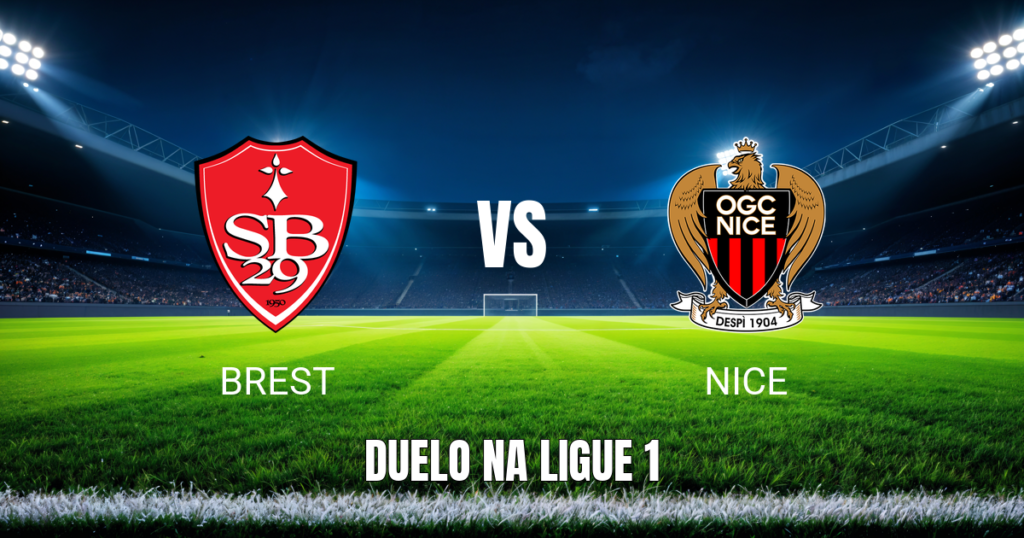 Onde assistir Brest x Nice: Palpite e análise 23/10/2026