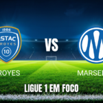 Onde assistir Troyes x Marseille: Palpite e análise 11/10/2026