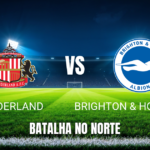 Onde assistir Sunderland x Brighton: Palpite Premier League 10/10/2026