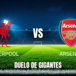 Onde assistir, análise e palpite para Liverpool x Arsenal 01/11/2026