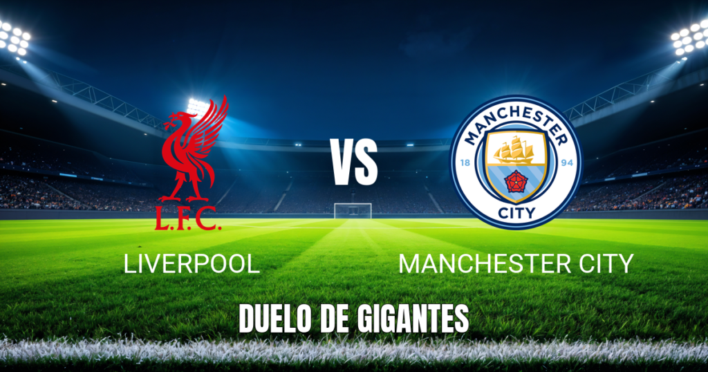 Onde assistir Liverpool x Man City: Palpite e análise 11/10/2026