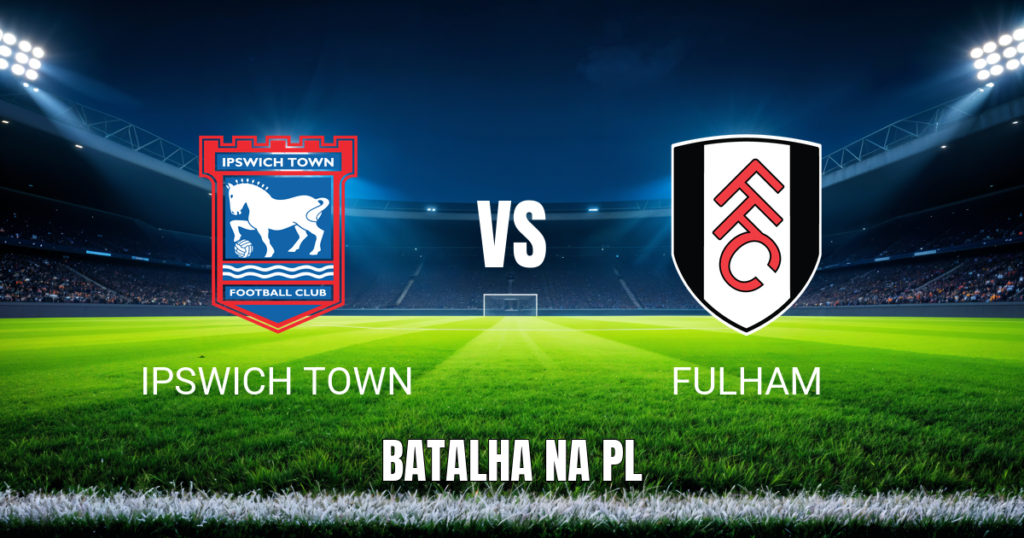 Onde assistir Ipswich Town x Fulham: Palpite e análise 10/10/2026