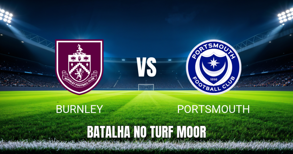 Onde assistir Burnley x Portsmouth: Palpite e análise 31/10/2026