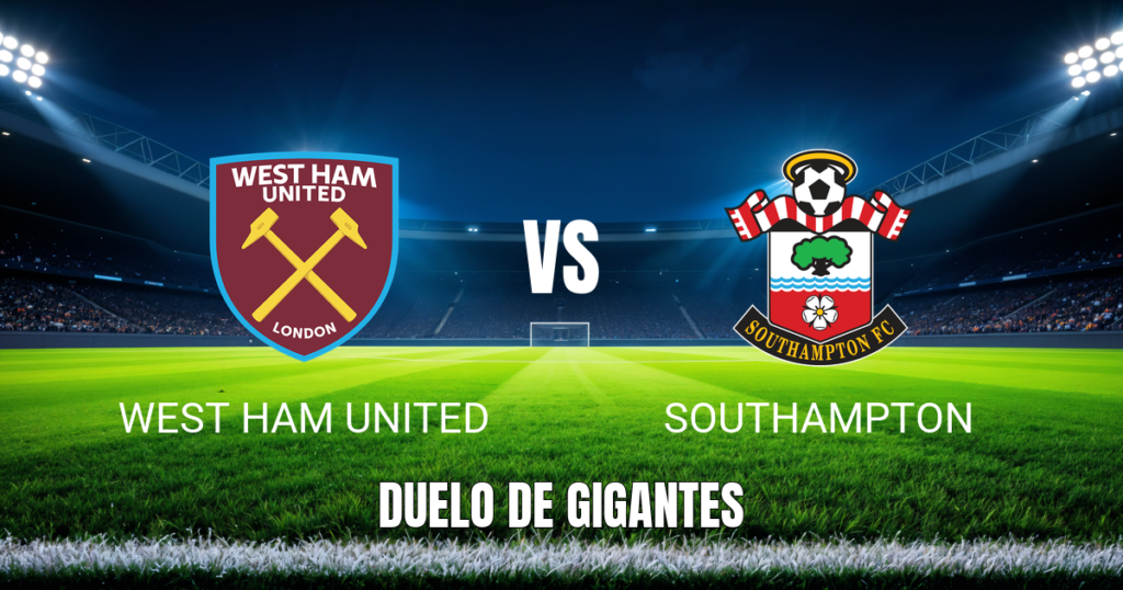 Onde assistir West Ham x Southampton: Palpite e análise 24/10/2026