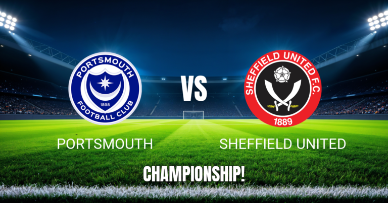 Onde assistir Portsmouth x Sheffield United: Palpite 14/10/2026