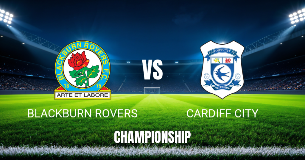 Onde assistir Blackburn x Cardiff City: Palpite e análise 10/10/2026