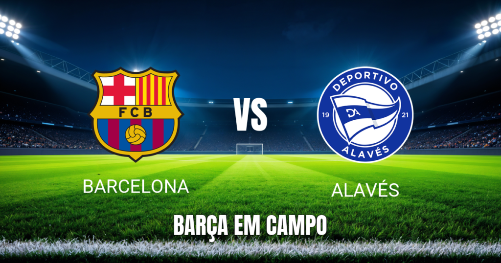 Onde assistir Barcelona x Alavés: Palpite La Liga 31/10/2026