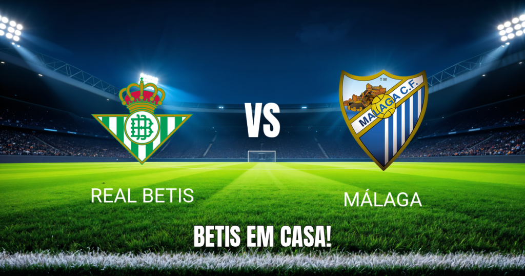 Onde assistir Real Betis x Málaga: Palpite e análise 31/10/2026
