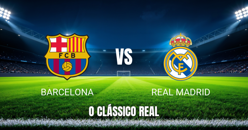 Onde assistir, Palpite e Análise: Barcelona x Real Madrid 25/10/2026