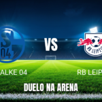 Onde assistir Schalke 04 x RB Leipzig: Palpite e análise 31/10/2026