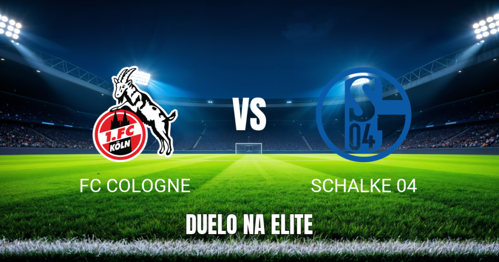 Onde assistir FC Cologne x Schalke 04: Palpite e odds 24/10/2026