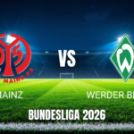 Onde assistir Mainz x Werder Bremen: Palpite e análise 24/10/2026