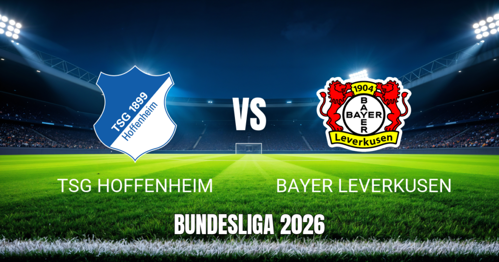 Onde assistir Hoffenheim x Bayer Leverkusen: Palpite 25/10/2026