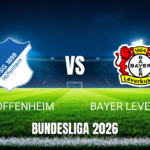 Onde assistir Hoffenheim x Bayer Leverkusen: Palpite 25/10/2026
