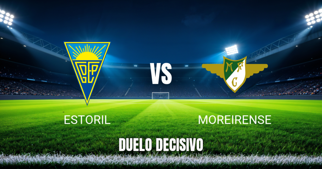 Onde assistir Estoril x Moreirense: Palpite Primeira Liga 25/10/2026