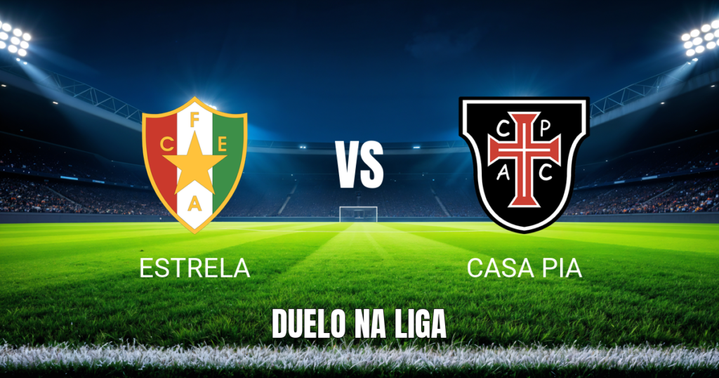 Onde assistir Estrela x Casa Pia: Palpite e odds 24/10/2026