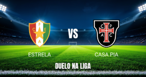 Onde assistir Estrela x Casa Pia: Palpite e odds 24/10/2026